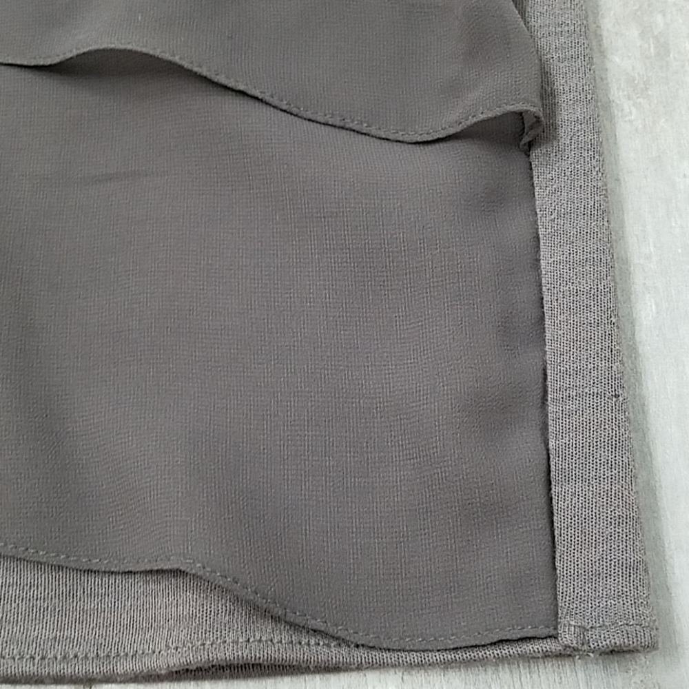 Ann Taylor mini 2 tone skirt exc cond - Picture 2 of 8